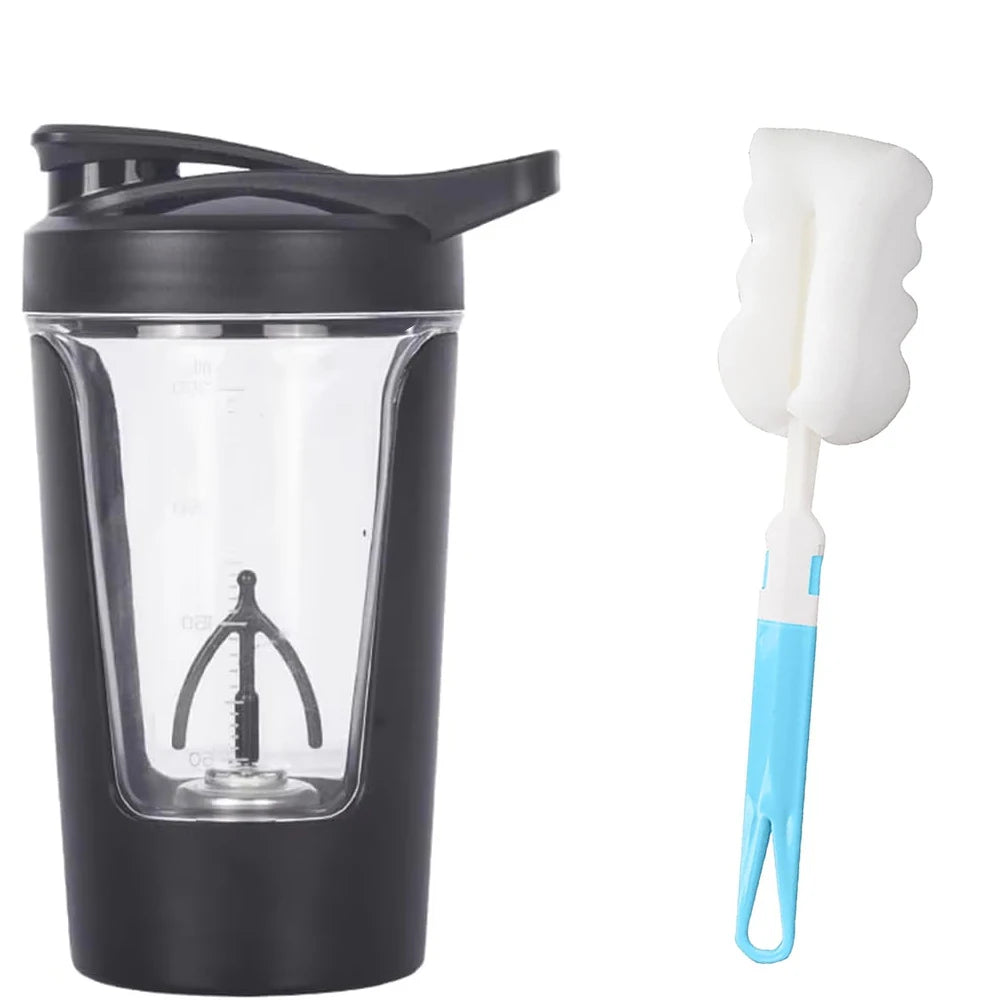 NovaTech Electric Shaker Bottle, USB rechargeable, Portable